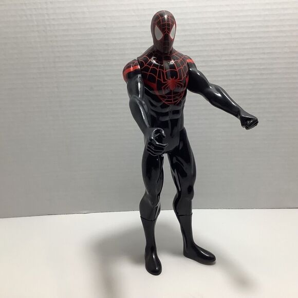 Marvel Amazing Spiderman Black Suit Collectible Action Figure - Picture 1 of 8
